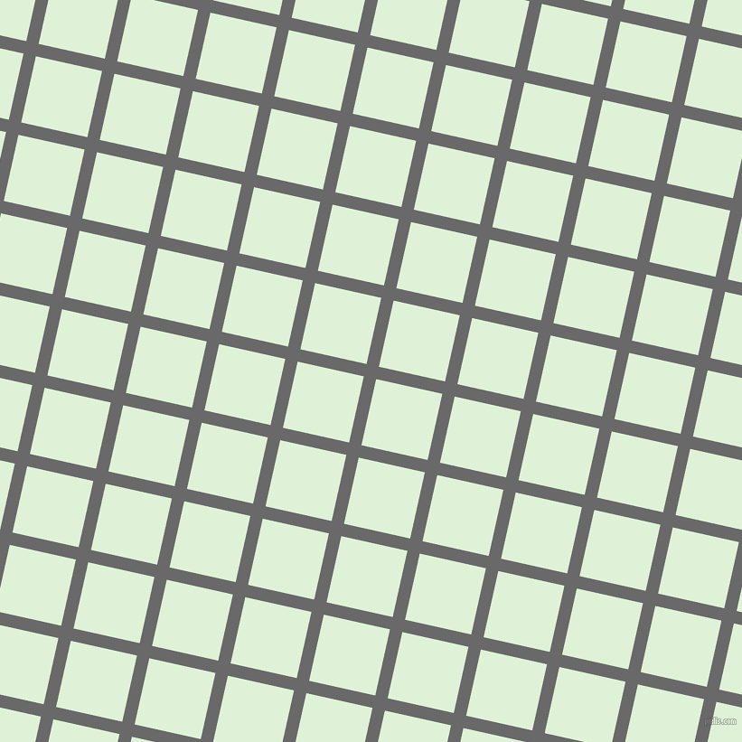 77/167 degree angle diagonal checkered chequered lines, 14 pixel lines width, 75 pixel square sizeDim Gray and Hint Of Green plaid checkered seamless tileable