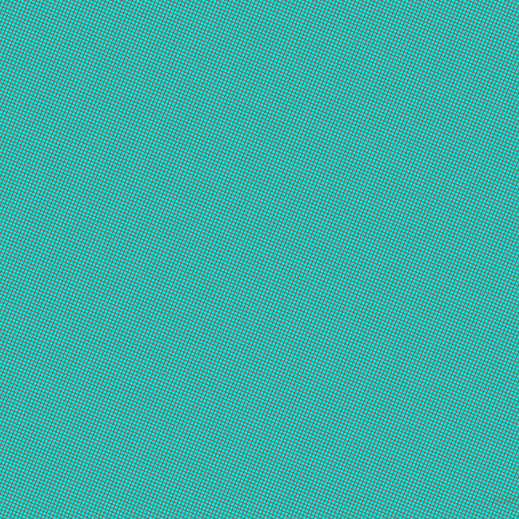 68/158 degree angle diagonal checkered chequered lines, 1 pixel line width, 4 pixel square size, El Salva and Bright Turquoise plaid checkered seamless tileable