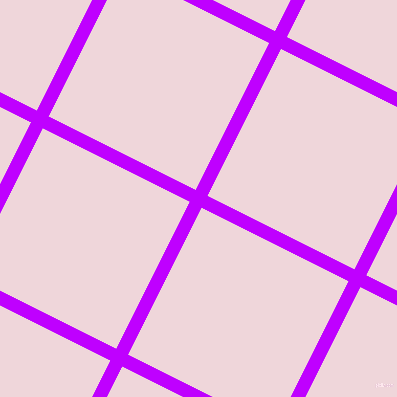 63/153 degree angle diagonal checkered chequered lines, 26 pixel line width, 321 pixel square size, Electric Purple and Pale Rose plaid checkered seamless tileable