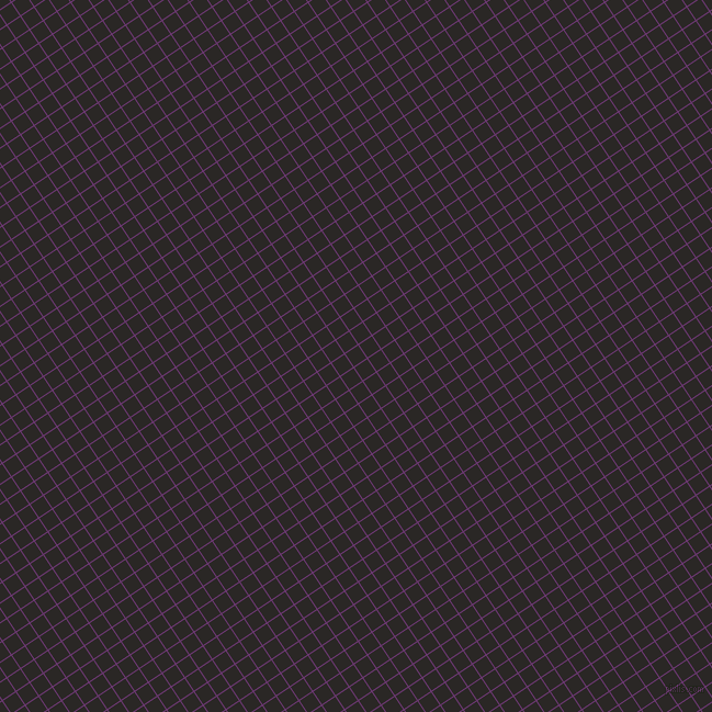34/124 degree angle diagonal checkered chequered lines, 1 pixel lines width, 14 pixel square size, Eminence and Bokara Grey plaid checkered seamless tileable