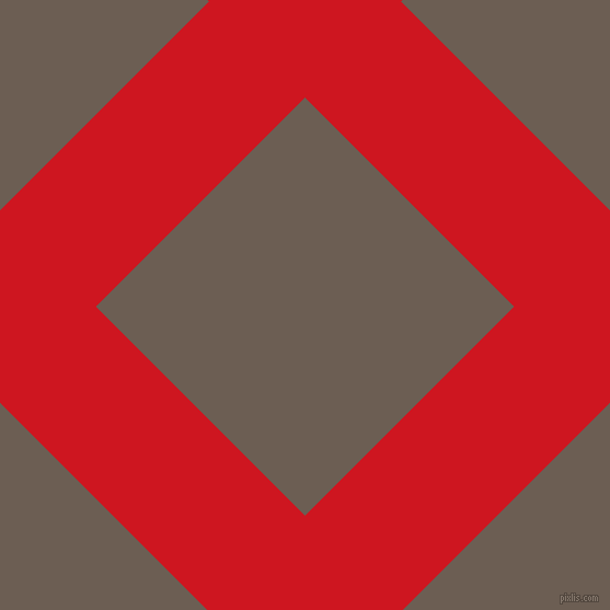 45/135 degree angle diagonal checkered chequered lines, 124 pixel lines width, 270 pixel square size, Fire Engine Red and Kabul plaid checkered seamless tileable
