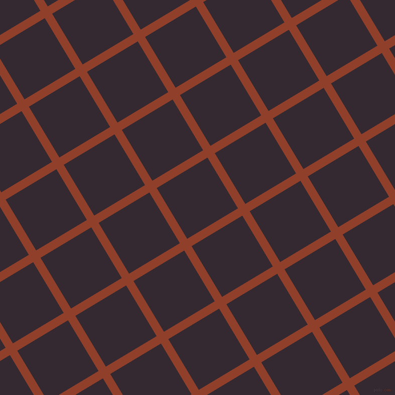 31/121 degree angle diagonal checkered chequered lines, 17 pixel line width, 118 pixel square size, Fire and Melanzane plaid checkered seamless tileable