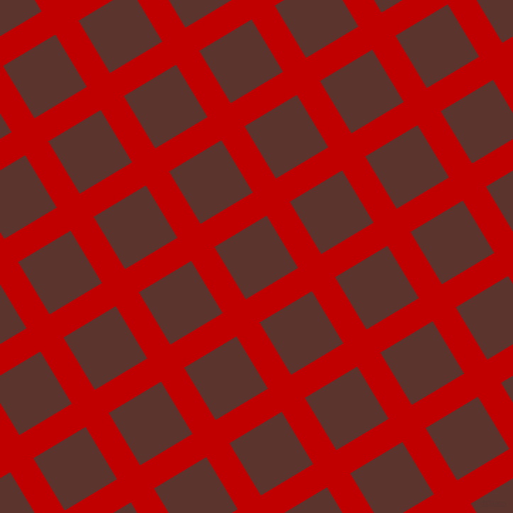 31/121 degree angle diagonal checkered chequered lines, 38 pixel line width, 86 pixel square size, Free Speech Red and Redwood plaid checkered seamless tileable