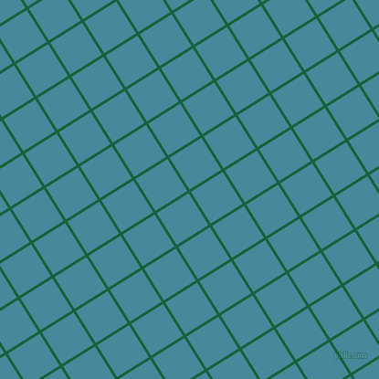 32/122 degree angle diagonal checkered chequered lines, 3 pixel lines width, 41 pixel square size, Fun Green and Hippie Blue plaid checkered seamless tileable