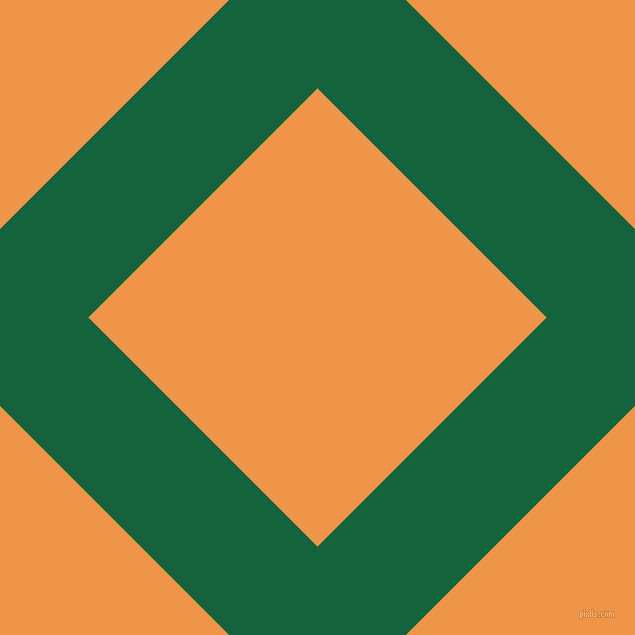 45/135 degree angle diagonal checkered chequered lines, 125 pixel line width, 324 pixel square size, Fun Green and Sea Buckthorn plaid checkered seamless tileable