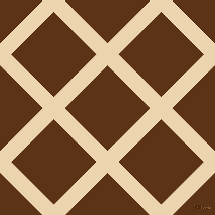 45/135 degree angle diagonal checkered chequered lines, 31 pixel lines width, 120 pixel square size, Givry and Baker