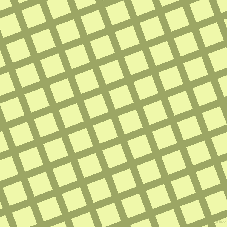 21/111 degree angle diagonal checkered chequered lines, 24 pixel lines width, 65 pixel square size, Green Smoke and Australian Mint plaid checkered seamless tileable
