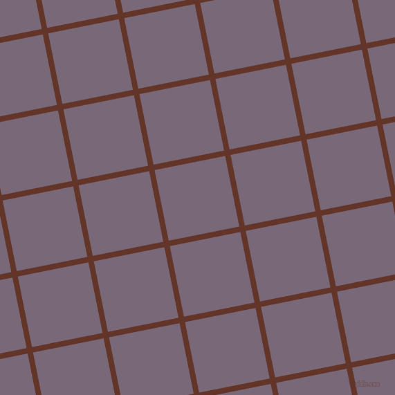 11/101 degree angle diagonal checkered chequered lines, 8 pixel line width, 104 pixel square size, Hairy Heath and Old Lavender plaid checkered seamless tileable