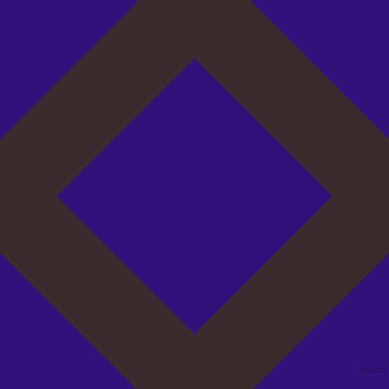 45/135 degree angle diagonal checkered chequered lines, 115 pixel line width, 279 pixel square size, Havana and Persian Indigo plaid checkered seamless tileable
