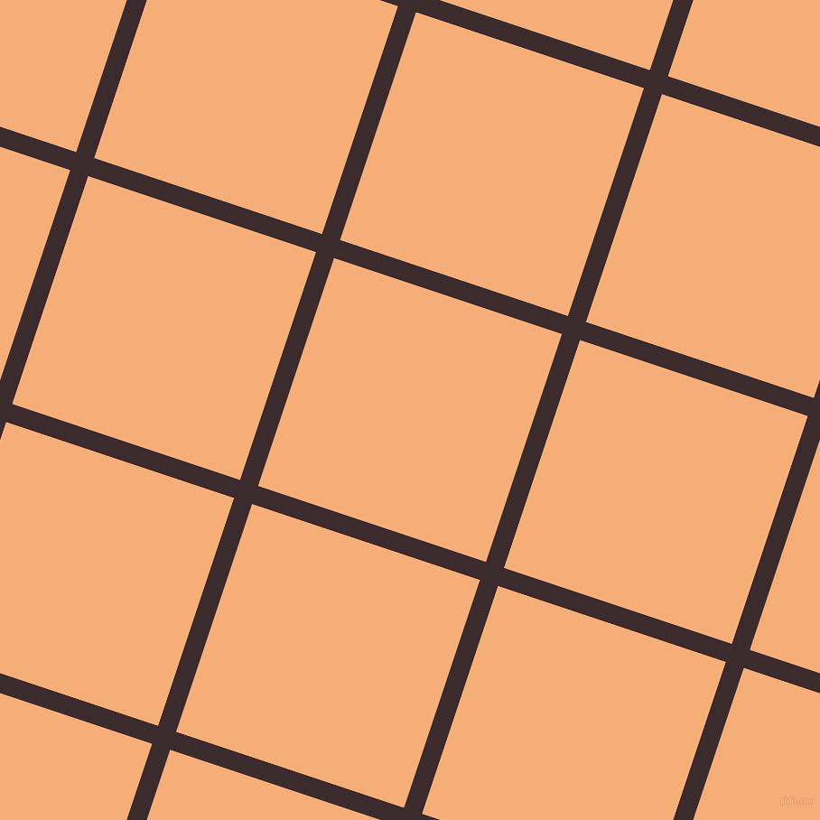 72/162 degree angle diagonal checkered chequered lines, 21 pixel lines width, 266 pixel square size, Havana and Tacao plaid checkered seamless tileable