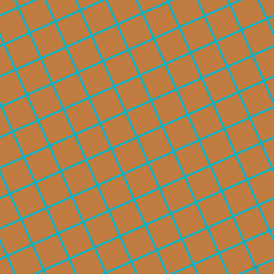24/114 degree angle diagonal checkered chequered lines, 4 pixel line width, 51 pixel square size, Iris Blue and Brandy Punch plaid checkered seamless tileable