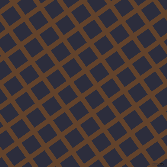 36/126 degree angle diagonal checkered chequered lines, 16 pixel line width, 47 pixel square size, Irish Coffee and Black Rock plaid checkered seamless tileable