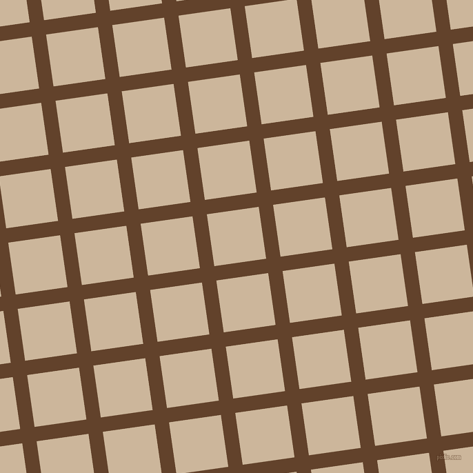 8/98 degree angle diagonal checkered chequered lines, 21 pixel line width, 76 pixel square size, Irish Coffee and Vanilla plaid checkered seamless tileable