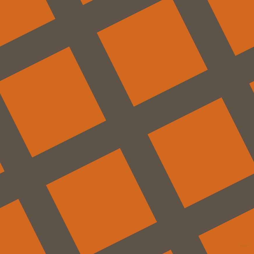 27/117 degree angle diagonal checkered chequered lines, 106 pixel line width, 284 pixel square sizeJudge Grey and Chocolate plaid checkered seamless tileable