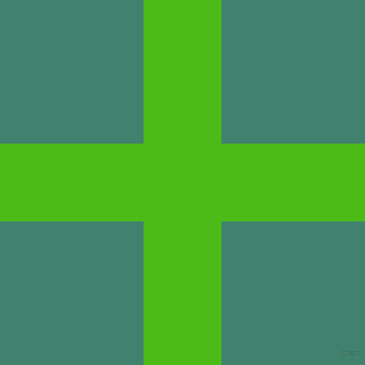 checkered chequered horizontal vertical lines, 156 pixel line width, 576 pixel square size, Kelly Green and Viridian plaid checkered seamless tileable