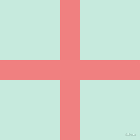 checkered chequered horizontal vertical lines, 68 pixel lines width, 417 pixel square size, Light Coral and Mint Tulip plaid checkered seamless tileable