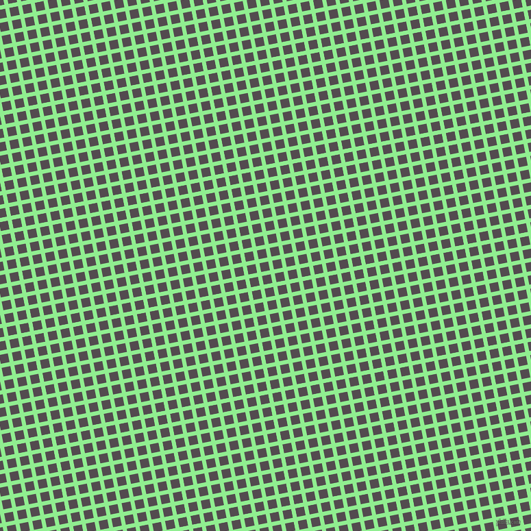 11/101 degree angle diagonal checkered chequered lines, 6 pixel line width, 13 pixel square sizeLight Green and Liver plaid checkered seamless tileable