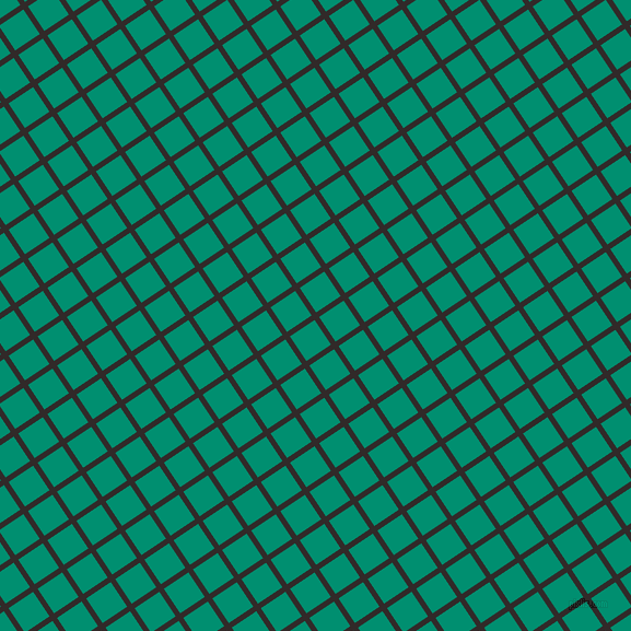 34/124 degree angle diagonal checkered chequered lines, 5 pixel line width, 27 pixel square size, Livid Brown and Observatory plaid checkered seamless tileable