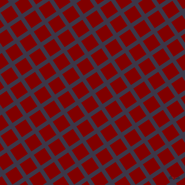 34/124 degree angle diagonal checkered chequered lines, 14 pixel line width, 43 pixel square size, Martinique and Maroon plaid checkered seamless tileable