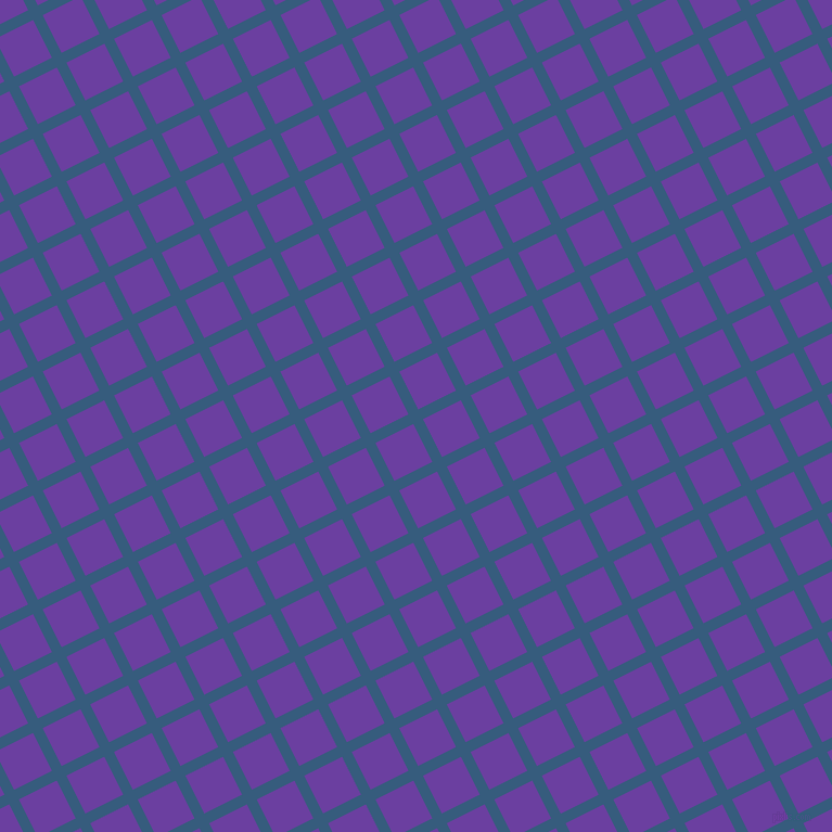27/117 degree angle diagonal checkered chequered lines, 10 pixel line width, 39 pixel square size, Matisse and Royal Purple plaid checkered seamless tileable