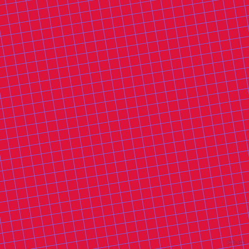 9/99 degree angle diagonal checkered chequered lines, 1 pixel lines width, 20 pixel square size, Medium Slate Blue and Crimson plaid checkered seamless tileable