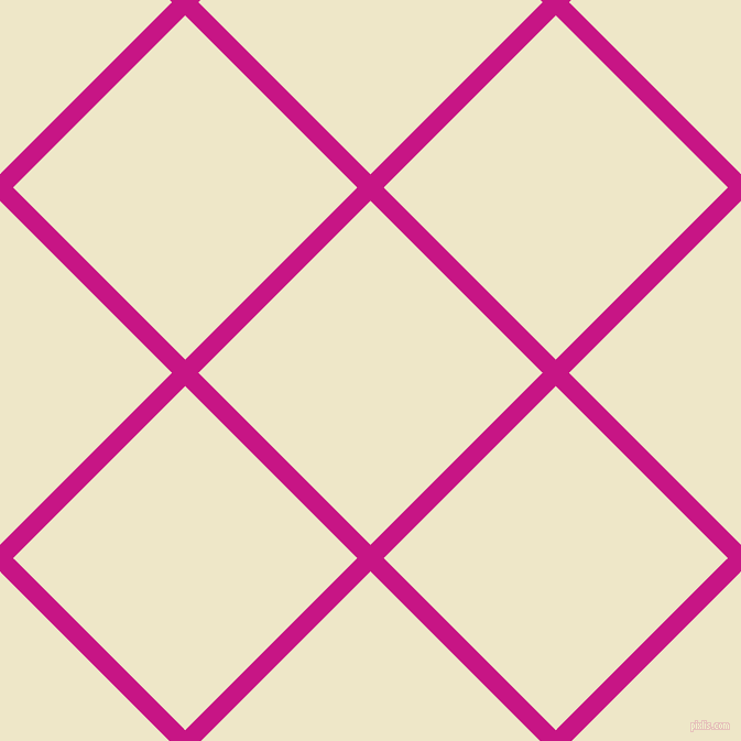 45/135 degree angle diagonal checkered chequered lines, 17 pixel line width, 221 pixel square size, Medium Violet Red and Scotch Mist plaid checkered seamless tileable