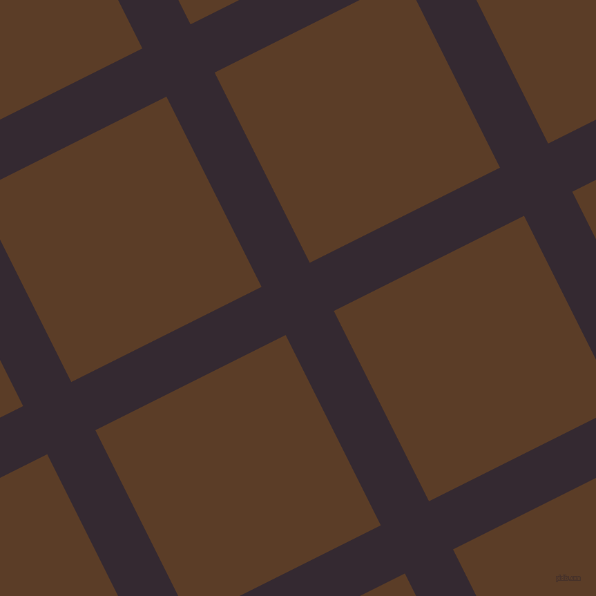 27/117 degree angle diagonal checkered chequered lines, 78 pixel line width, 308 pixel square size, Melanzane and Bracken plaid checkered seamless tileable