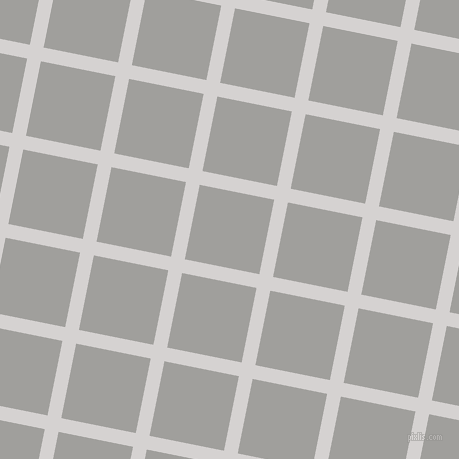79/169 degree angle diagonal checkered chequered lines, 14 pixel lines width, 76 pixel square size, Mercury and Mountain Mist plaid checkered seamless tileable