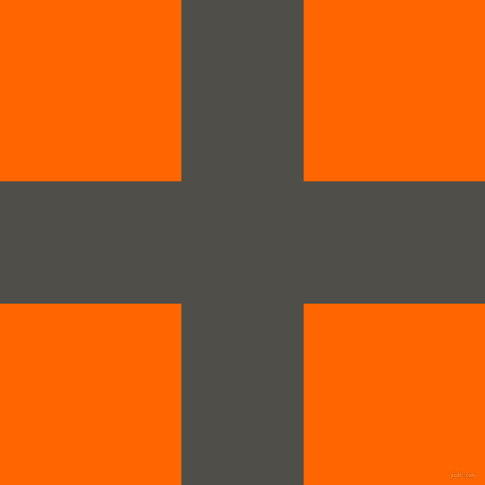 checkered chequered horizontal vertical lines, 174 pixel line width, 516 pixel square size, Merlin and Safety Orange plaid checkered seamless tileable