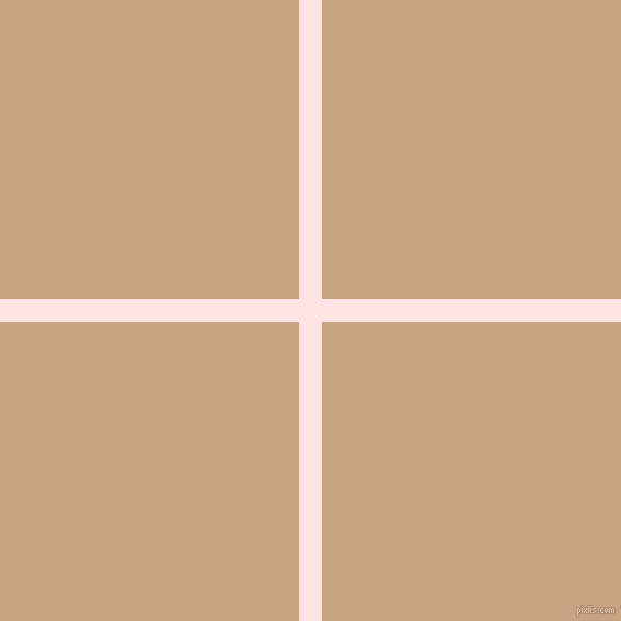 checkered chequered horizontal vertical lines, 21 pixel line width, 546 pixel square size, Misty Rose and Rodeo Dust plaid checkered seamless tileable