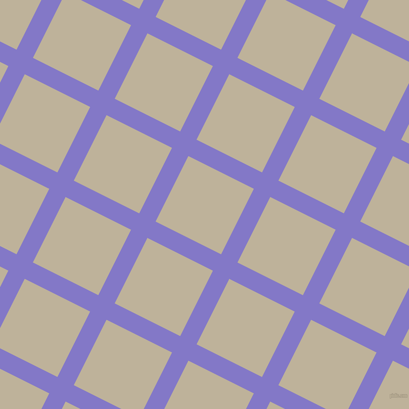 63/153 degree angle diagonal checkered chequered lines, 37 pixel lines width, 148 pixel square size, Moody Blue and Akaroa plaid checkered seamless tileable