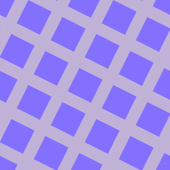 63/153 degree angle diagonal checkered chequered lines, 39 pixel lines width, 84 pixel square size, Moon Raker and Light Slate Blue plaid checkered seamless tileable