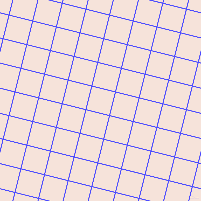 76/166 degree angle diagonal checkered chequered lines, 4 pixel lines width, 90 pixel square size, Neon Blue and Provincial Pink plaid checkered seamless tileable