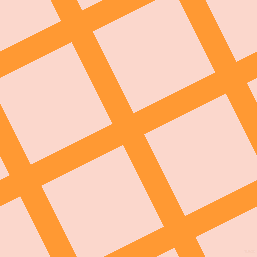 27/117 degree angle diagonal checkered chequered lines, 79 pixel lines width, 307 pixel square size, Neon Carrot and Cinderella plaid checkered seamless tileable