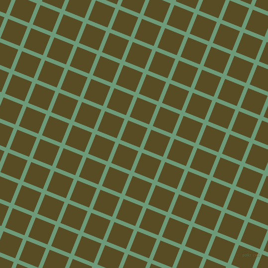 68/158 degree angle diagonal checkered chequered lines, 8 pixel lines width, 42 pixel square size, Oxley and Bronze Olive plaid checkered seamless tileable