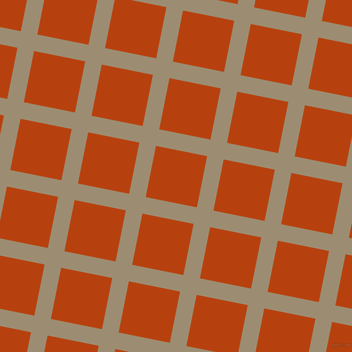 79/169 degree angle diagonal checkered chequered lines, 33 pixel lines width, 102 pixel square size, Pale Oyster and Rust plaid checkered seamless tileable