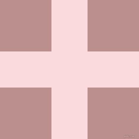 checkered chequered horizontal vertical lines, 122 pixel lines width, 348 pixel square size, Pale Pink and Rosy Brown plaid checkered seamless tileable