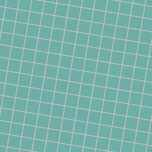 81/171 degree angle diagonal checkered chequered lines, 3 pixel lines width, 39 pixel square size, Pale Slate and Tradewind plaid checkered seamless tileable
