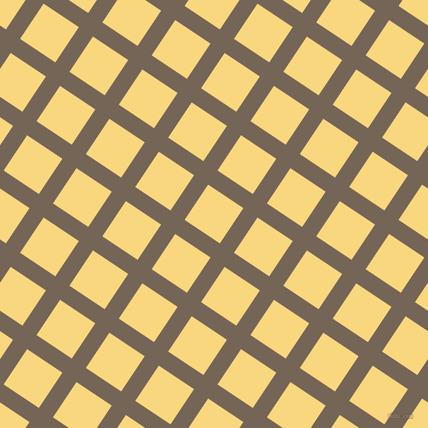 56/146 degree angle diagonal checkered chequered lines, 24 pixel line width, 60 pixel square size, Pine Cone and Golden Glow plaid checkered seamless tileable