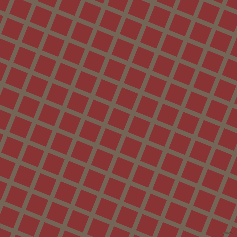 68/158 degree angle diagonal checkered chequered lines, 16 pixel lines width, 61 pixel square size, Pine Cone and Old Brick plaid checkered seamless tileable
