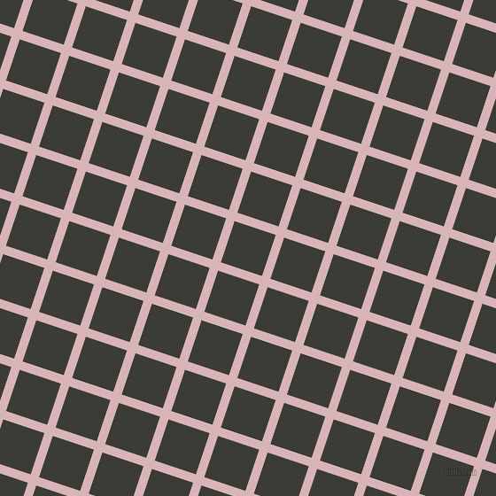 72/162 degree angle diagonal checkered chequered lines, 10 pixel lines width, 49 pixel square size, Pink Flare and Zeus plaid checkered seamless tileable