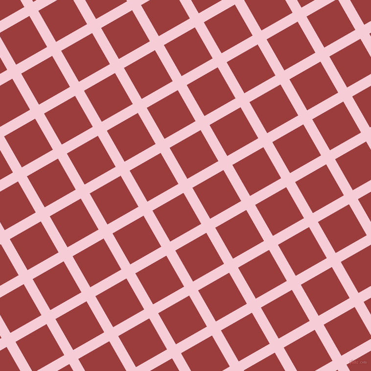 30/120 degree angle diagonal checkered chequered lines, 21 pixel line width, 73 pixel square size, Pink Lace and Mexican Red plaid checkered seamless tileable