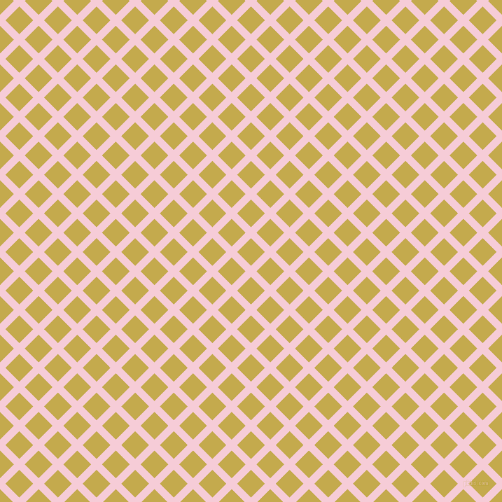 45/135 degree angle diagonal checkered chequered lines, 11 pixel lines width, 28 pixel square size, Pink Lace and Sundance plaid checkered seamless tileable
