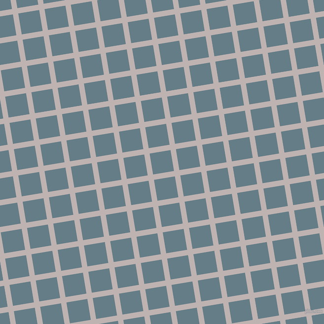 9/99 degree angle diagonal checkered chequered lines, 11 pixel line width, 43 pixel square size, Pink Swan and Hoki plaid checkered seamless tileable