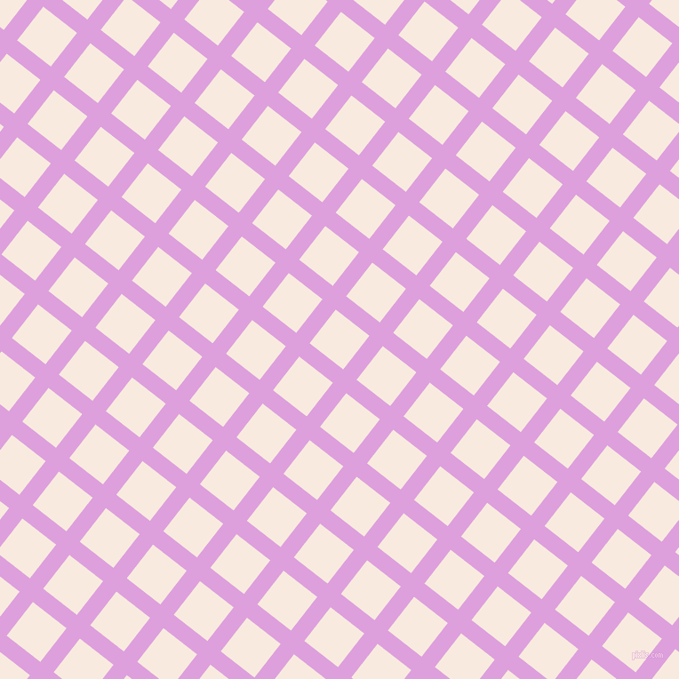 52/142 degree angle diagonal checkered chequered lines, 19 pixel lines width, 48 pixel square size, Plum and Chardon plaid checkered seamless tileable