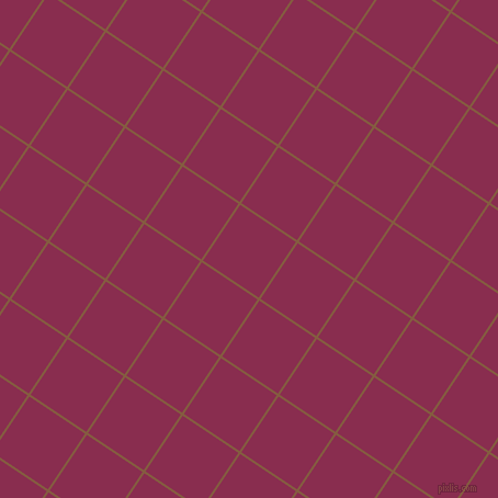 56/146 degree angle diagonal checkered chequered lines, 2 pixel lines width, 61 pixel square size, Potters Clay and Disco plaid checkered seamless tileable