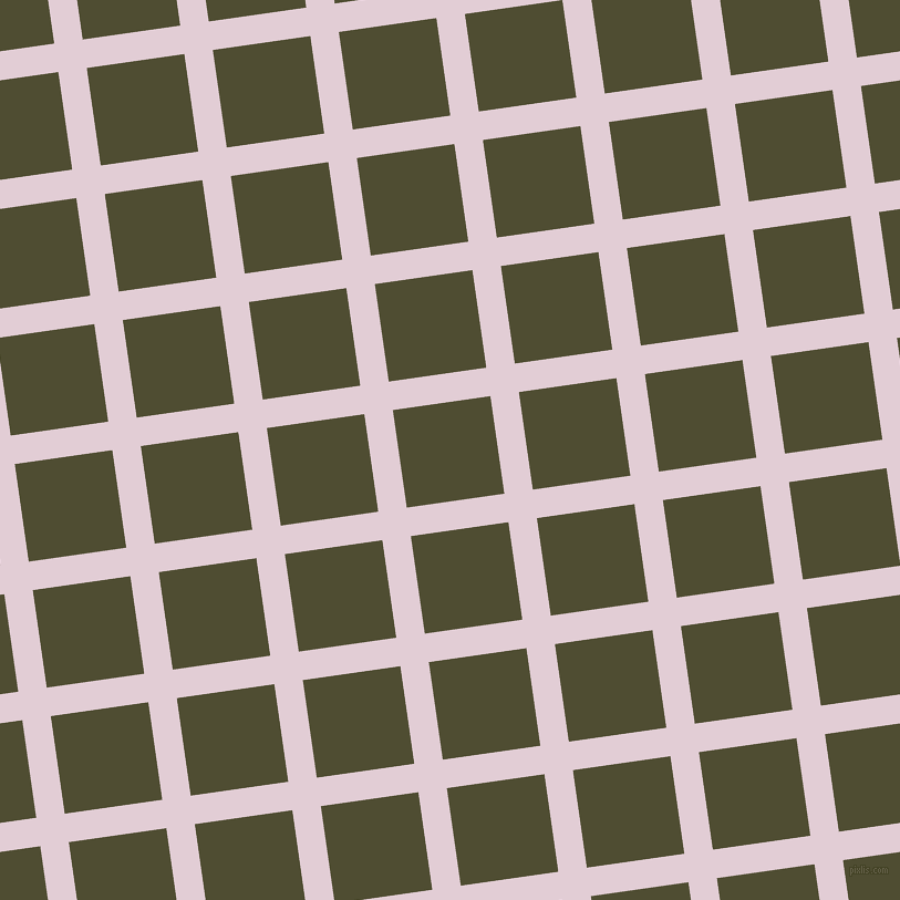 8/98 degree angle diagonal checkered chequered lines, 26 pixel line width, 89 pixel square size, Prim and Camouflage plaid checkered seamless tileable