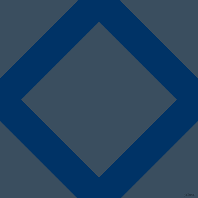 45/135 degree angle diagonal checkered chequered lines, 98 pixel line width, 359 pixel square size, Prussian Blue and Cello plaid checkered seamless tileable