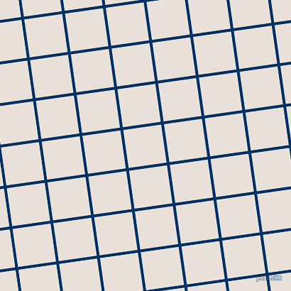 8/98 degree angle diagonal checkered chequered lines, 4 pixel lines width, 54 pixel square size, Prussian Blue and Spring Wood plaid checkered seamless tileable