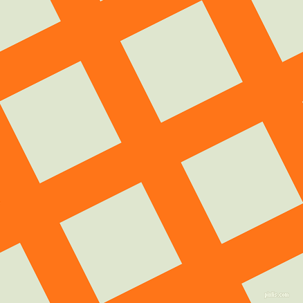 27/117 degree angle diagonal checkered chequered lines, 64 pixel line width, 132 pixel square size, Pumpkin and Willow Brook plaid checkered seamless tileable